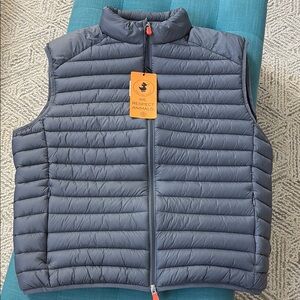 Save The Duck Grey Puffer Vest size xxl